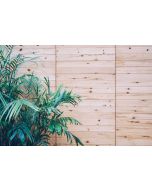 Wooden outdoor slats