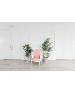 Pink Armchair