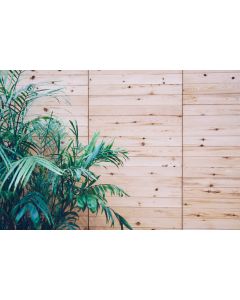 Wooden outdoor slats