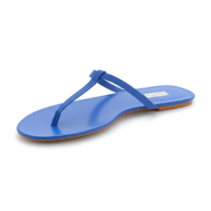 Blue Flat Sandals