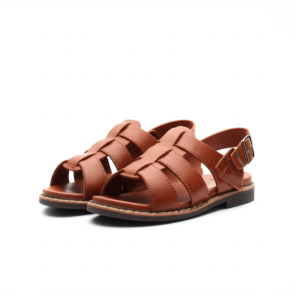 Brown Leather Sandals