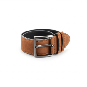 Brown Suede Belt