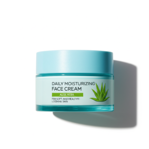 Daily Moisturizing Face Cream with Aloe Vera for Soft and Healthy-Looking Skin