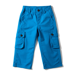 Kids Blue Cargo Shorts