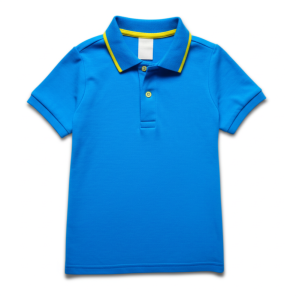 Kids Blue Polo T-Shirt