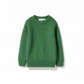 Kids Green Wool Sweater
