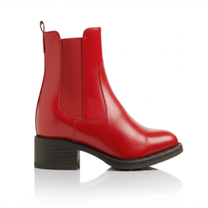 Red Ankle Boots