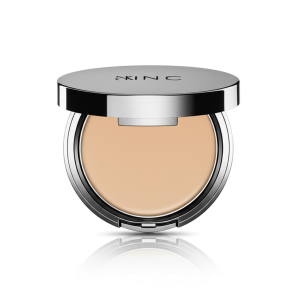 Skin-Like Finish Compact for Light Coverage and Natural Appearance