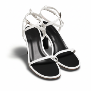 White Strappy Sandals